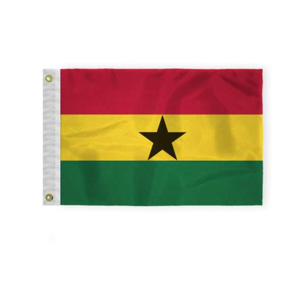 AGAS Ghana Nautical Flag 12x18 inch