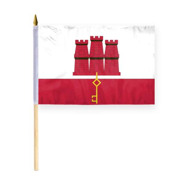 AGAS Gibraltar Flag 12x18 inch