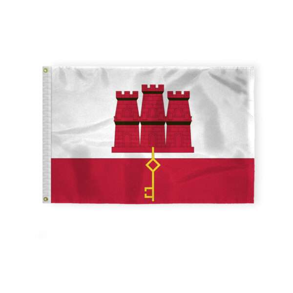 AGAS Gibraltar Flag 2x3 ft