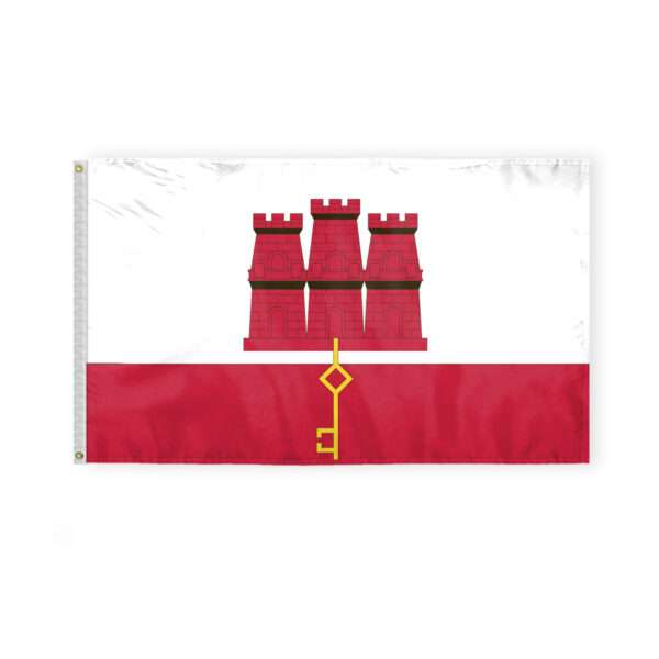 AGAS Gibraltar Flag 3x5 ft