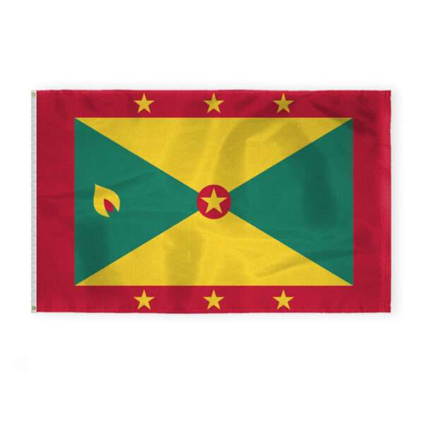 AGAS Grenada Flag 5x8 ft 200D