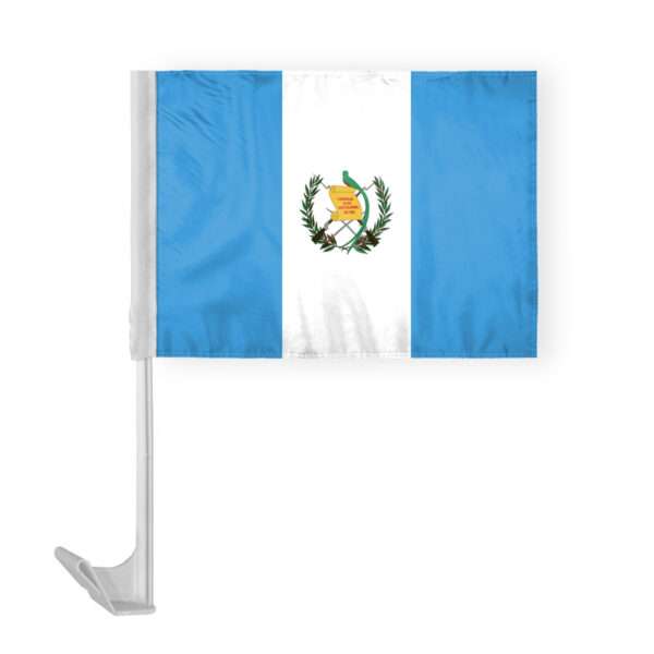 AGAS Guatemala Car Flag 12x16 inch