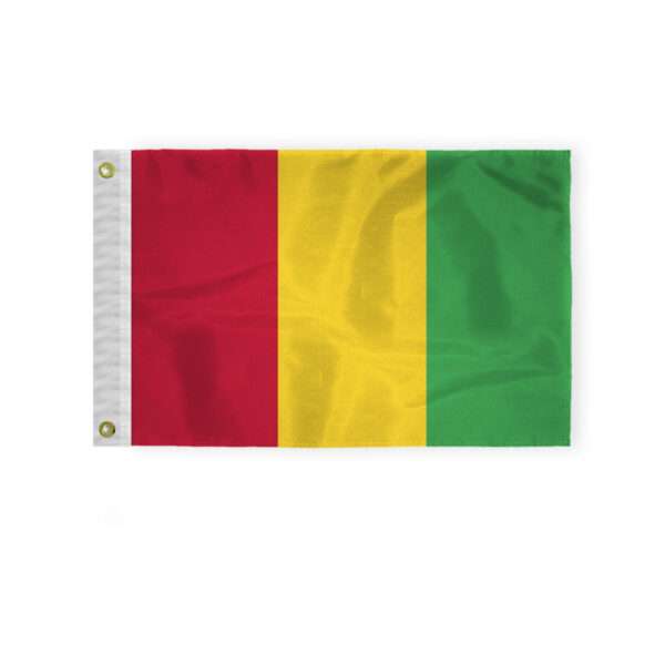 AGAS Guinea Nautical Flag 12x18 inch