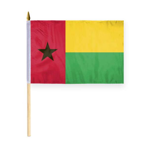 AGAS Guinea Bissau Flag 12x18 inch