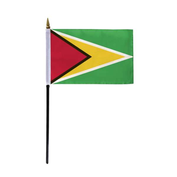 AGAS Guyana Flag 4x6 inch