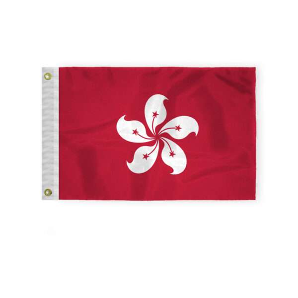 AGAS Hong Kong Mini Flag 12x18 inch