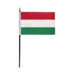 AGAS Small Hungary National Flag 4x6 inch