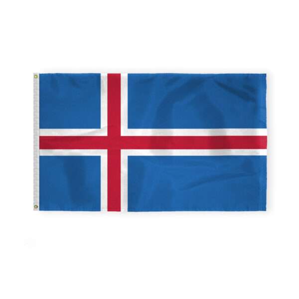 AGAS Iceland National Flag 3x5 ft Polyester