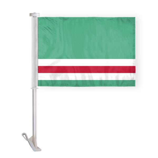 AGAS Chechen Republic of Ichkeria Car Flag Premium 10.5x15 inch