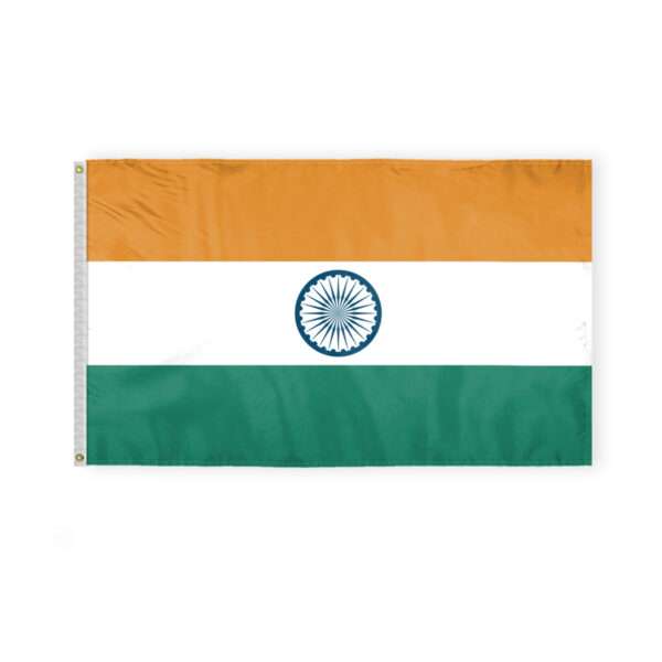 AGAS India Flag - 3x5 ft - Printed Single Sided on Polyester