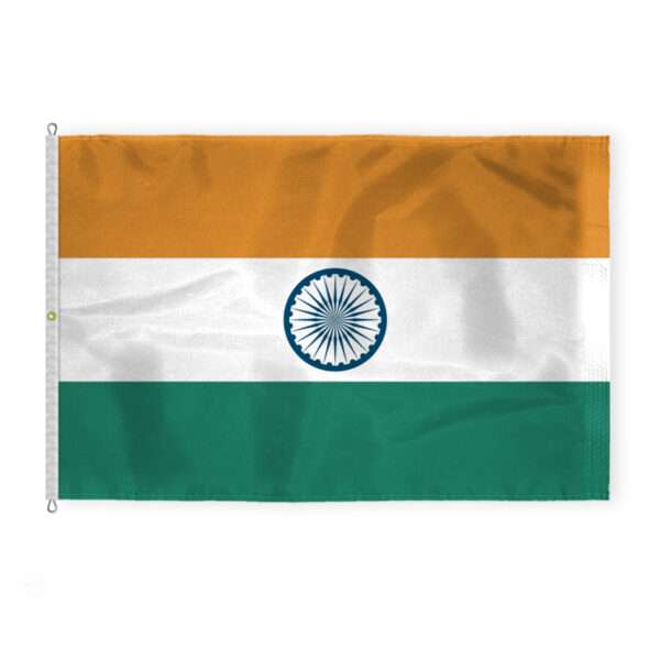 AGAS India Flag - 8x12 ft - Printed Single Sided on 200D Nylon