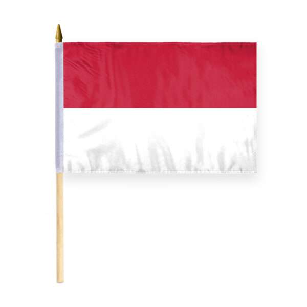 AGAS Small Indonesia National Flag 12x18 inch