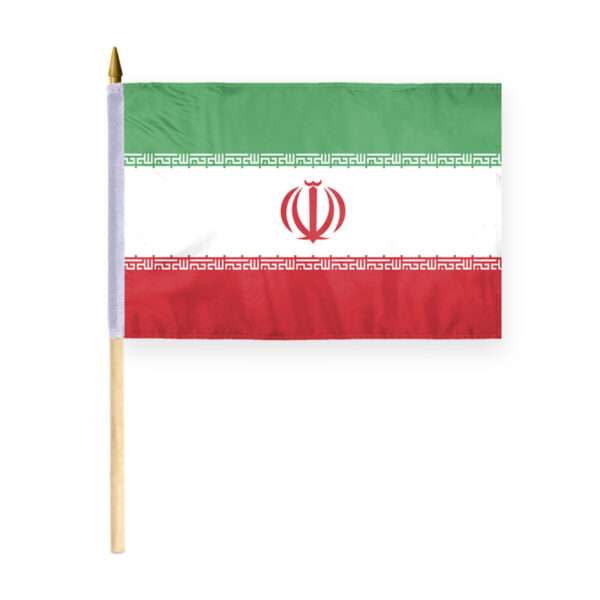 AGAS Small Iranian National Flag 12x18 inch