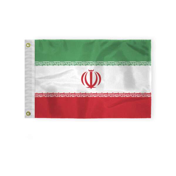 AGAS Iran Courtesy Flag 12x18 inch
