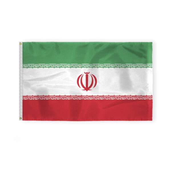 AGAS Iranian Flag 3x5 ft 200D Nylon