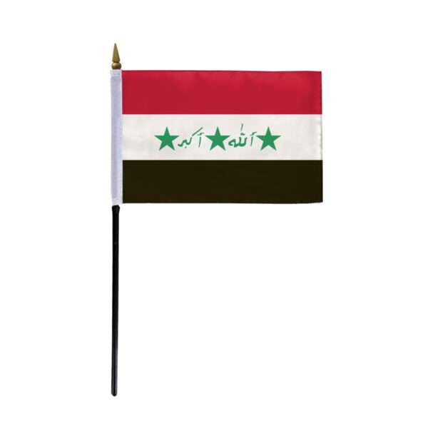 AGAS Iraq Old Flag 4x6 inch