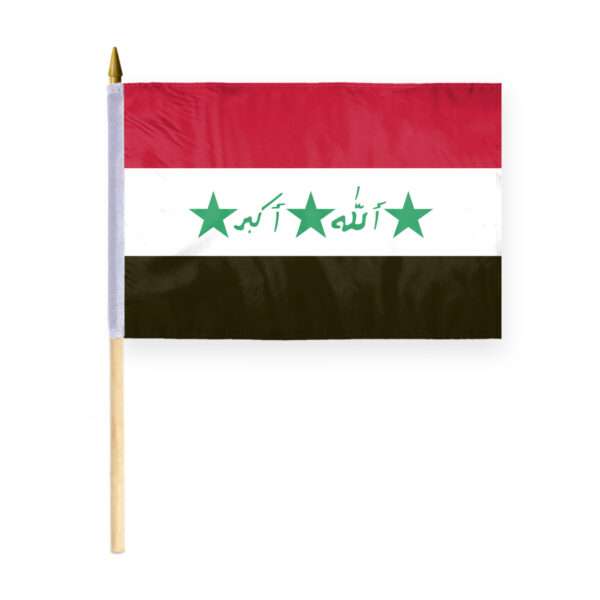 AGAS Iraq Old Flag 12x18 inch
