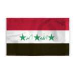 AGAS Iraq Old Flag 6x10 ft 200D
