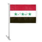 AGAS Iraq Car Flag Premium