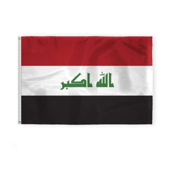 AGAS Iraq Flag 4x6 ft 200D