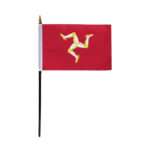 AGAS Isle of Man Flag 4x6 inch