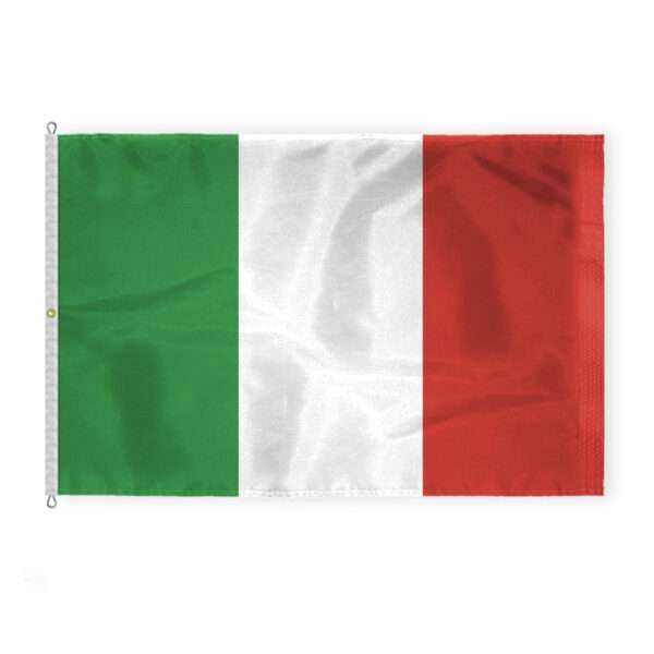 AGAS Italy Flag 8x12 ft - Outdoor 200D Nylon