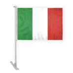 AGAS Italy Car Flag Premium 10.5x15 inch