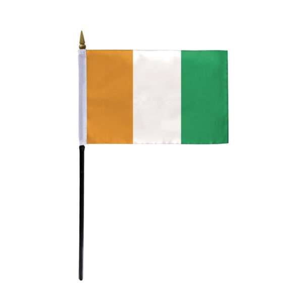 AGAS Ivory Coast Flag 4x6 inch