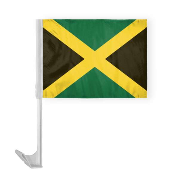AGAS Jamaica Car Flag 12x16 inch