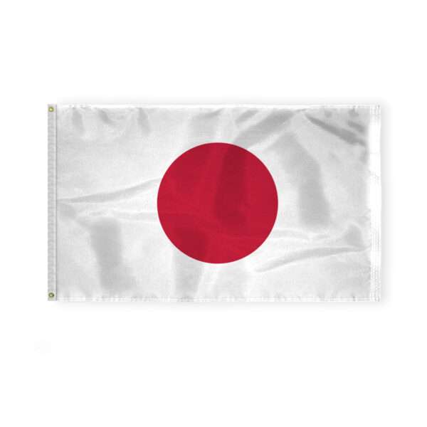 AGAS Japan Flag 3x5 ft - Printed Single Sided on 200D Nylon