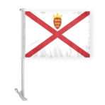 AGAS Jersey Car Flag Premium 10.5x15 inch