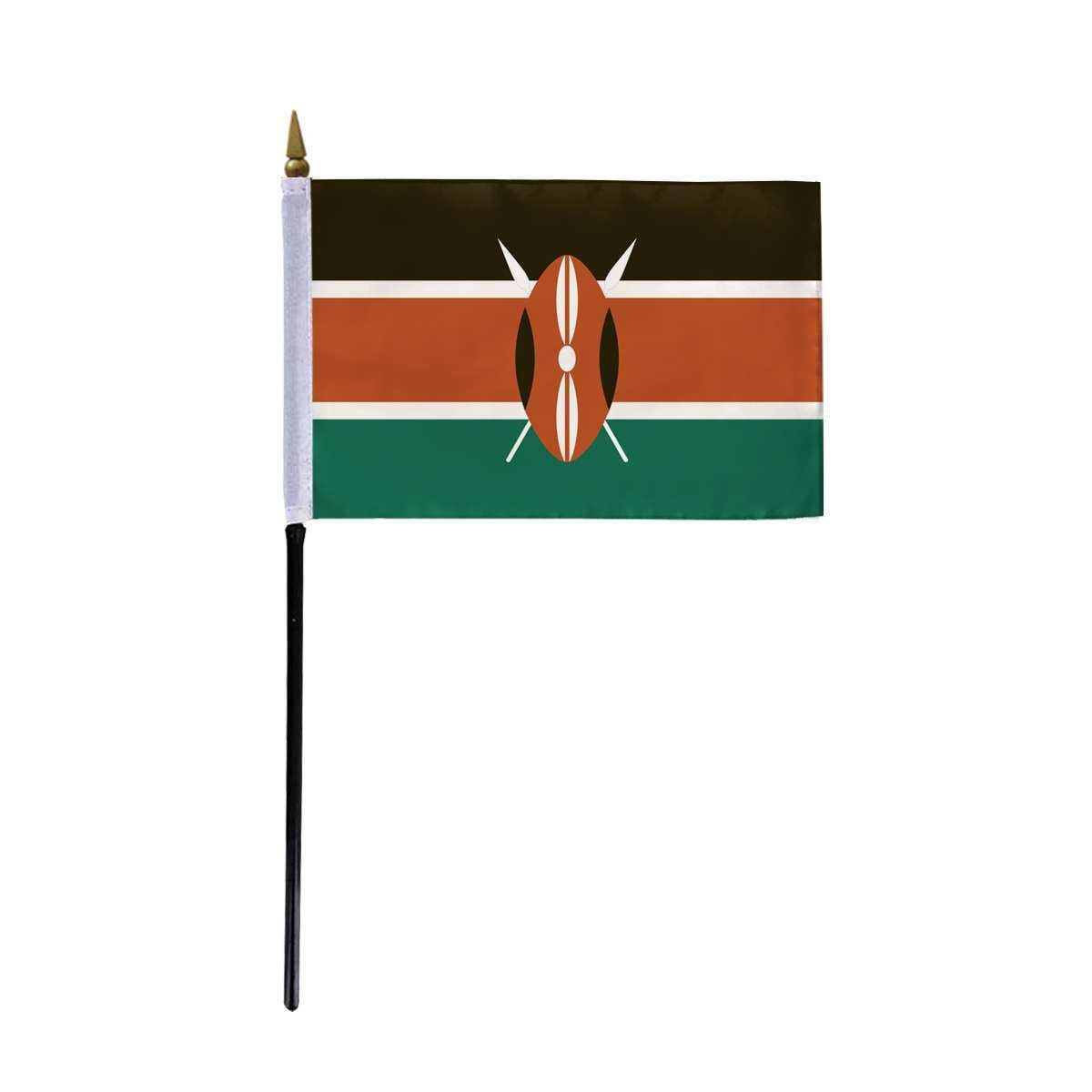 AGAS Kenya Flag 4x6 inch AGAS Kenya Flag 4x6 inch