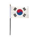 AGAS South Korea Stick Flag 4 x 6 inch