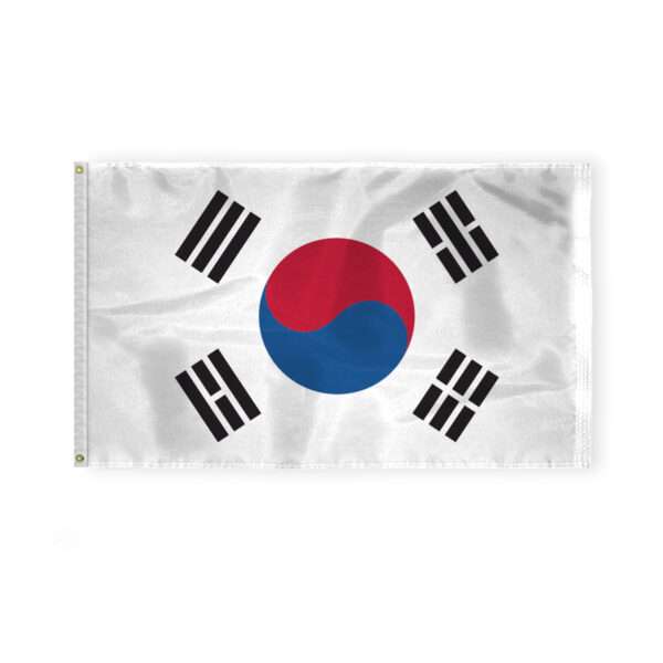 AGAS South Korea Flag 3 x 5 ft