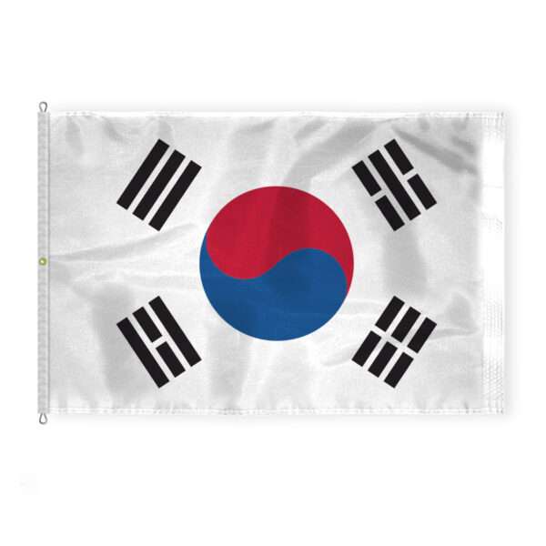 AGAS Large South Korea Flag 8 x 12 ft