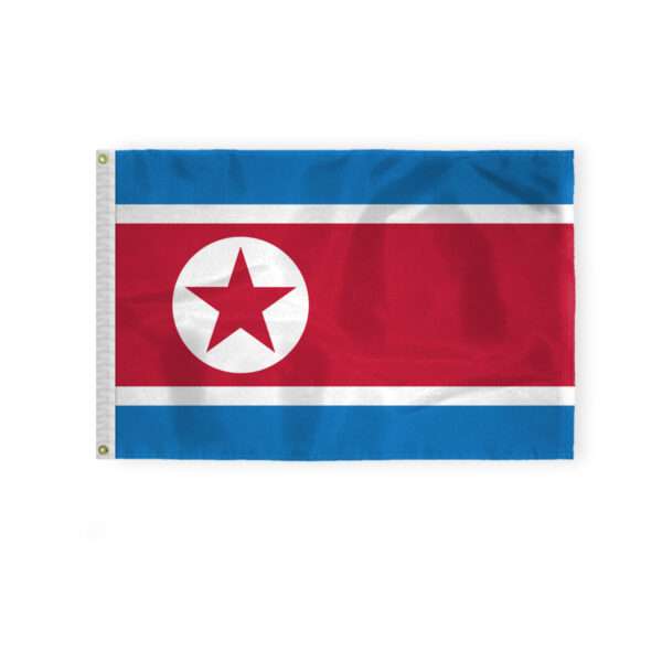 AGAS North Korea Flag 2 x 3 ft