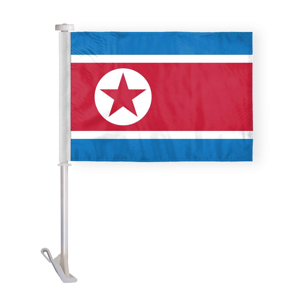 AGAS North Korea Car Flag Premium 10.5 x 15 inch AGAS North Korea Car Flag Premium 10.5 x 15 inch