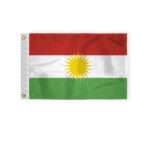 AGAS Kurdistan Nautical Flag 12x18 inch