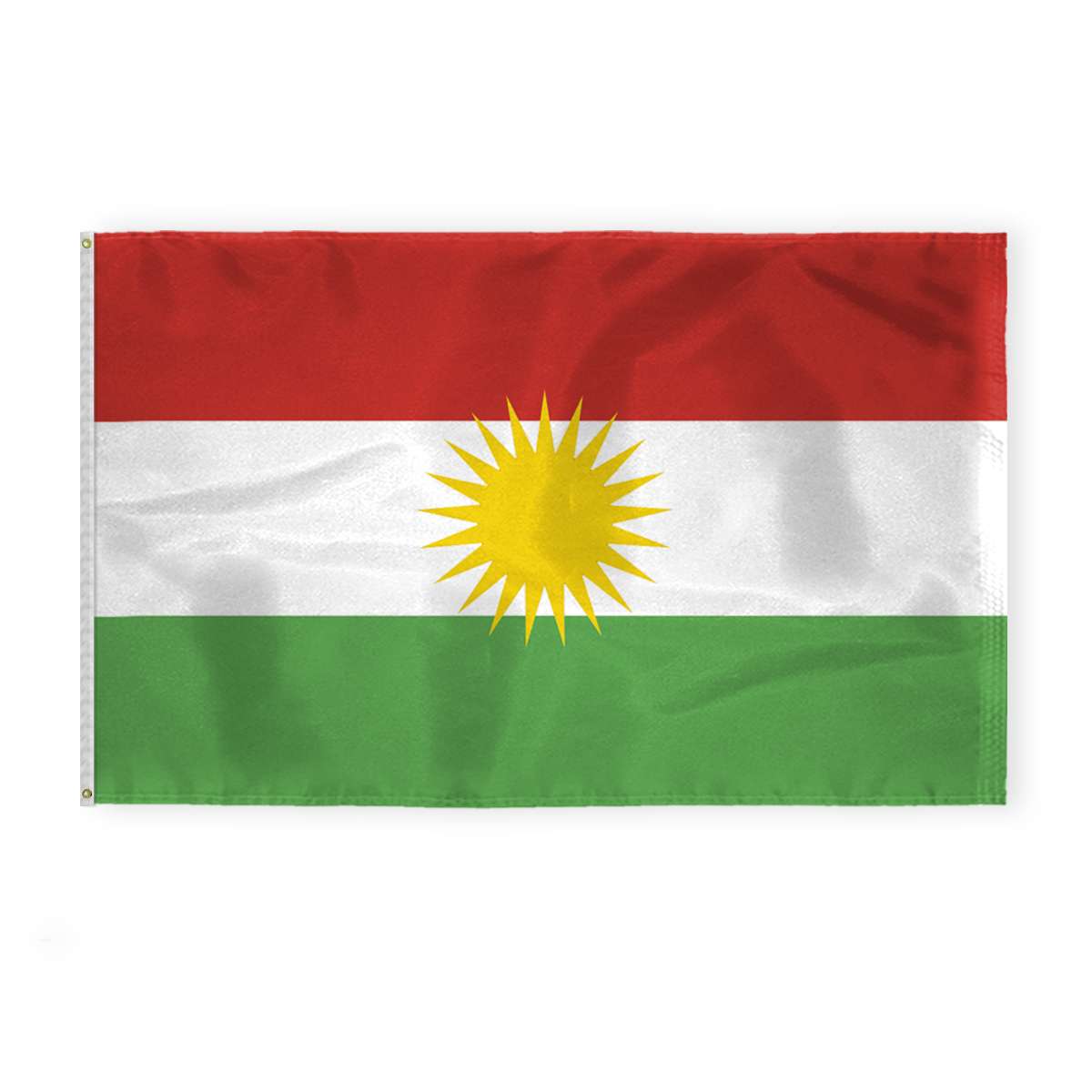 AGAS Kurdistan Flag 5x8 ft AGAS Kurdistan Flag 5x8 ft