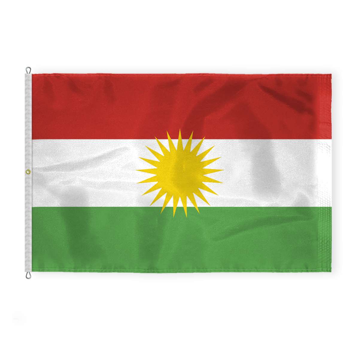 AGAS Kurdistan Flag 8x12 ft AGAS Kurdistan Flag 8x12 ft
