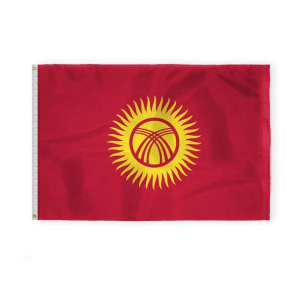 AGAS Kyrgyzstan Flag 4x6 ft