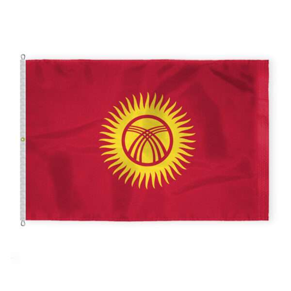 AGAS Kyrgyzstan Flag 8x12 ft