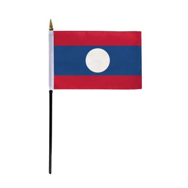 AGAS Laos Flag 4x6 inch