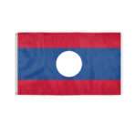 AGAS Laos Flag 3x5 ft Double