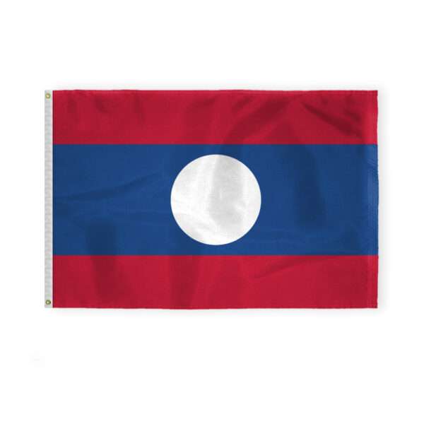 AGAS Laos Flag 4x6 ft