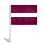 AGAS Latvia Car Flag 12x16 inch