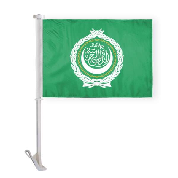 AGAS Arab League Car Flag Premium 10.5x15 inch
