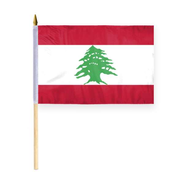 AGAS Lebanon Flag 12x18 inch