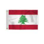 AGAS Lebanon Nautical Flag 12x18 inch