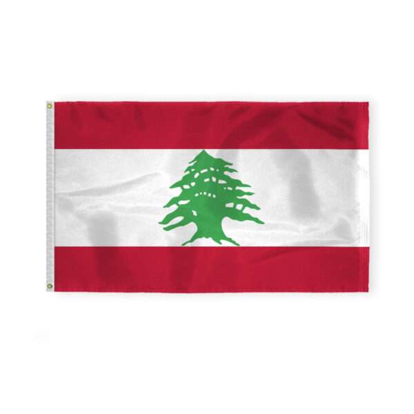 AGAS Lebanon Flag 3x5 ft 200D